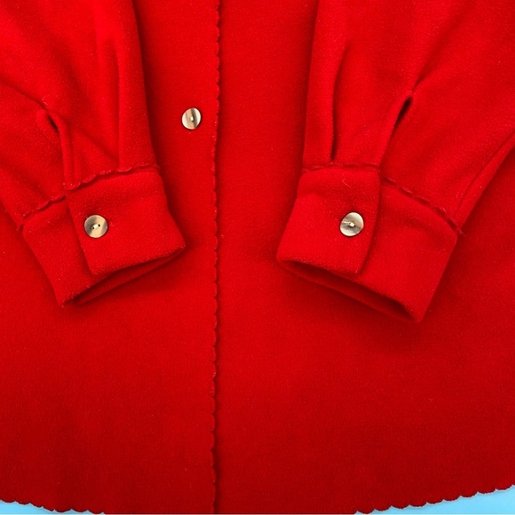 Disney Store Women’s Mickey Fleece Button Up Shacket Jacket Large - Picture 6 of 8